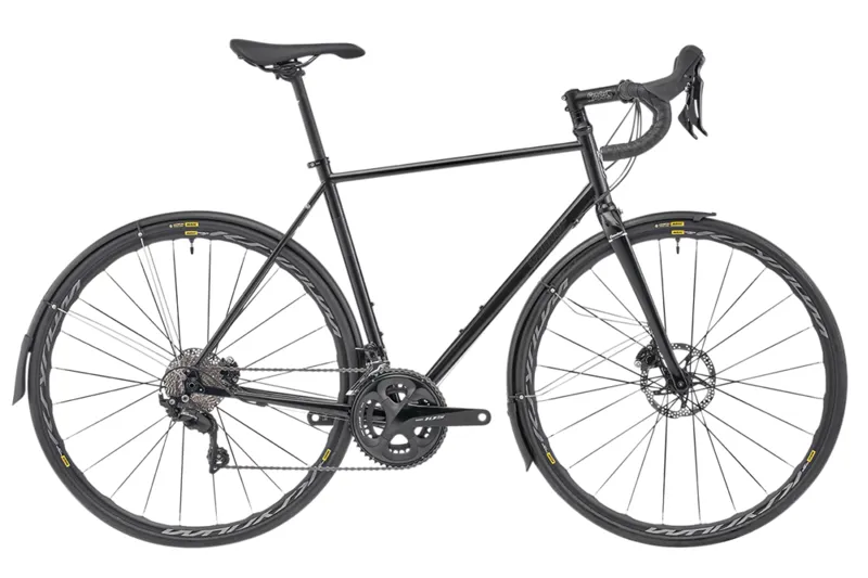 Condor Fratello Disc Thru Axle Frameset Blk on Blk-1