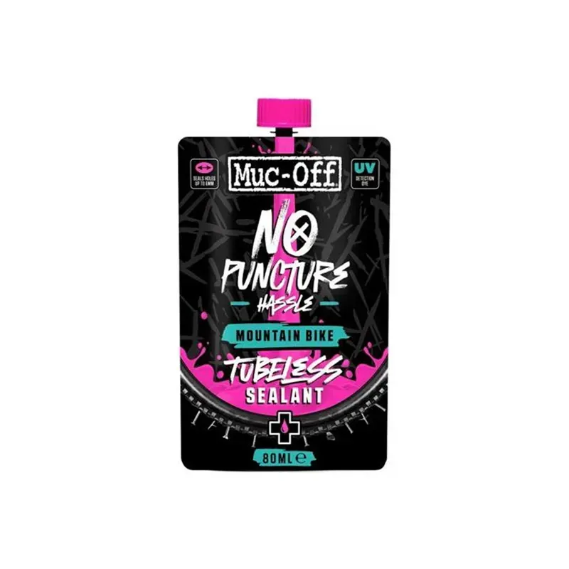 Muc-Off No Puncture Hassle 80ml Tubeless Sealant in Black