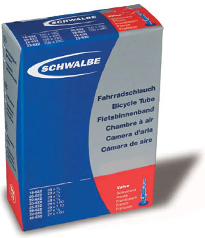 Schwalbe Presta Valve Inner Tube - SV17 700x28-45mm 50mm