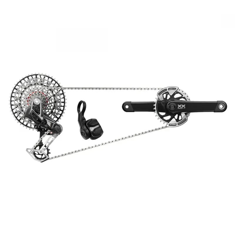 SRAM XX T-Type Eagle AXS 175mm Power Meter Groupset in Black
