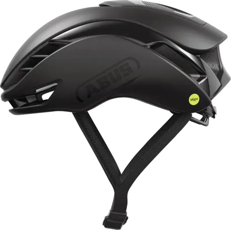 ABUS GameChanger 2.0 MIPS Road Aero Elite Helmet In Velvet Made In Italy BLACK 