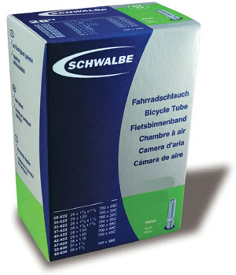 Schwalbe Schrader Valve Inner Tube - AV7A 20x1 3/8 40mm