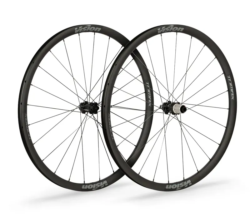Vision TriMax 30 i23 Disc Gravel Wheelset Black tubeless ready