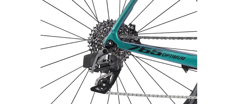 765 OPTIMUM 2 DISC CHAMELEON GREEN BLUE MAT RIVAL ETAP FULCRUM RACING 900 WHEEL-5