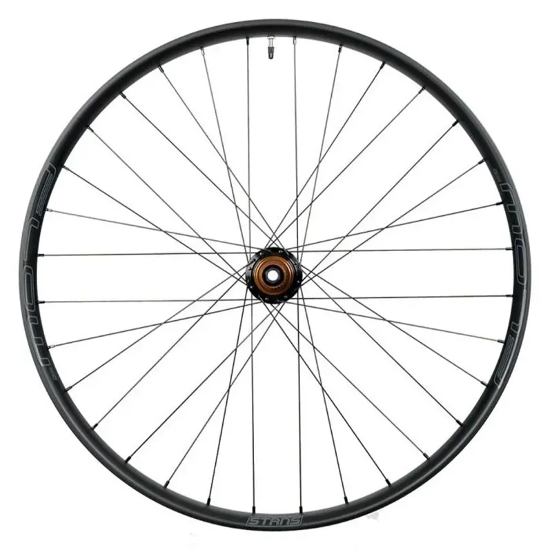 Stans NoTubes - WHEEL FRONT FLOW MK4 27.5 6B 15X110 GRAY Black 27.5