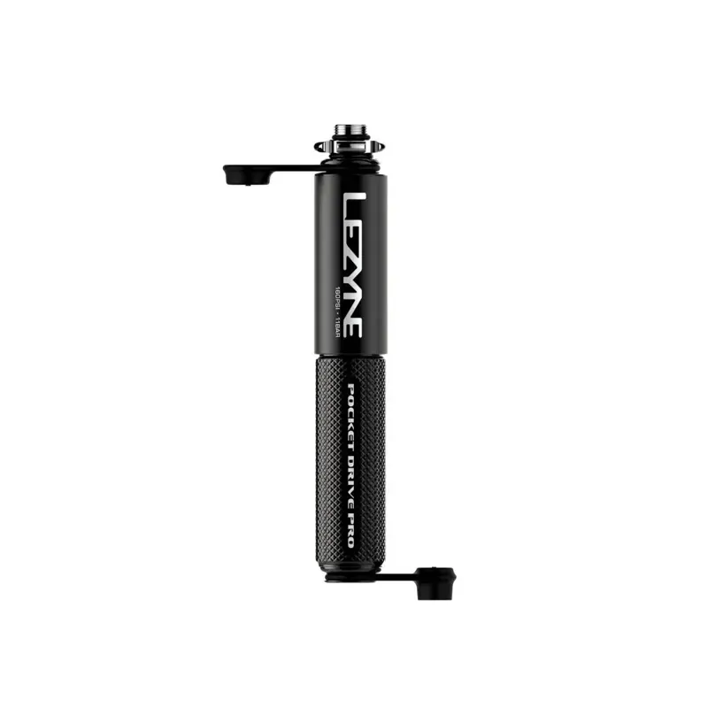 Lezyne Drive Pro Pocket Pump in Matt Black