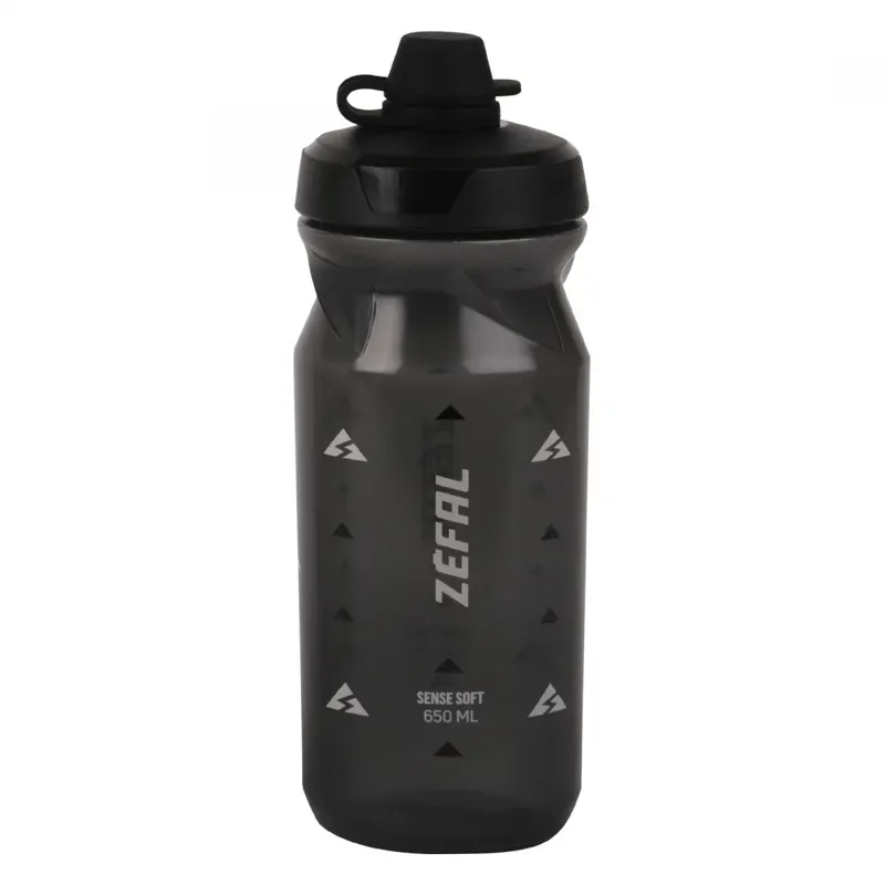 Zefal 22oz Sense Soft 65 No Mud Bottle in Smoke