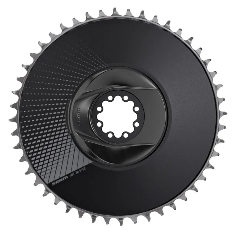 Sram X-Sync Direct Mount Chain Ring: BLACK RIVAL