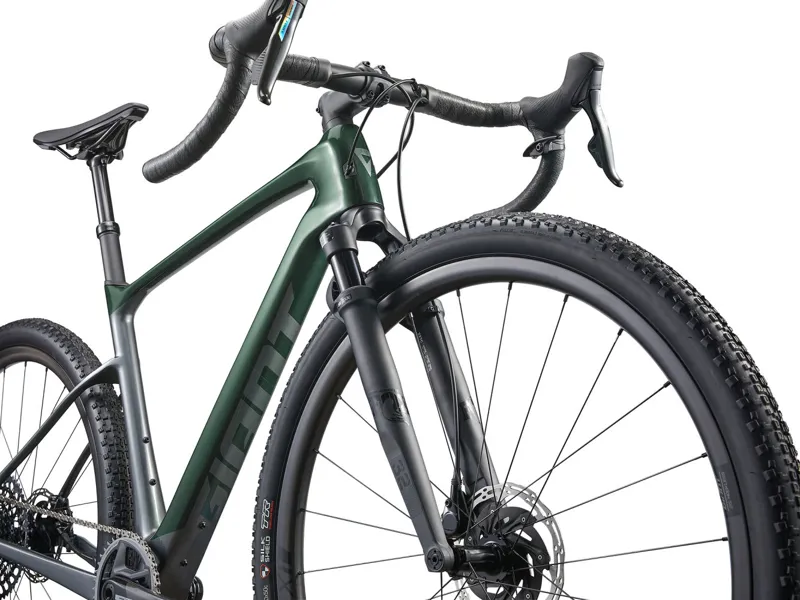 Giant Revolt X Advanced Pro 0 Gravel Bike in Kelp Forest/Charcoal-1