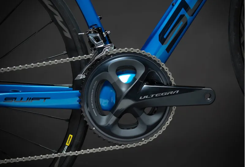 SwiftCarbon Racevox Disc Ultegra Cyan Blue-13