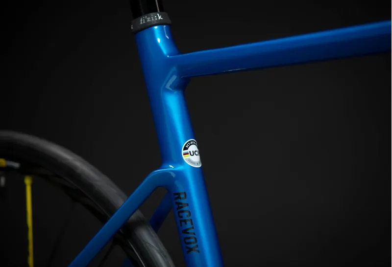 SwiftCarbon Racevox Disc Ultegra Cyan Blue-7