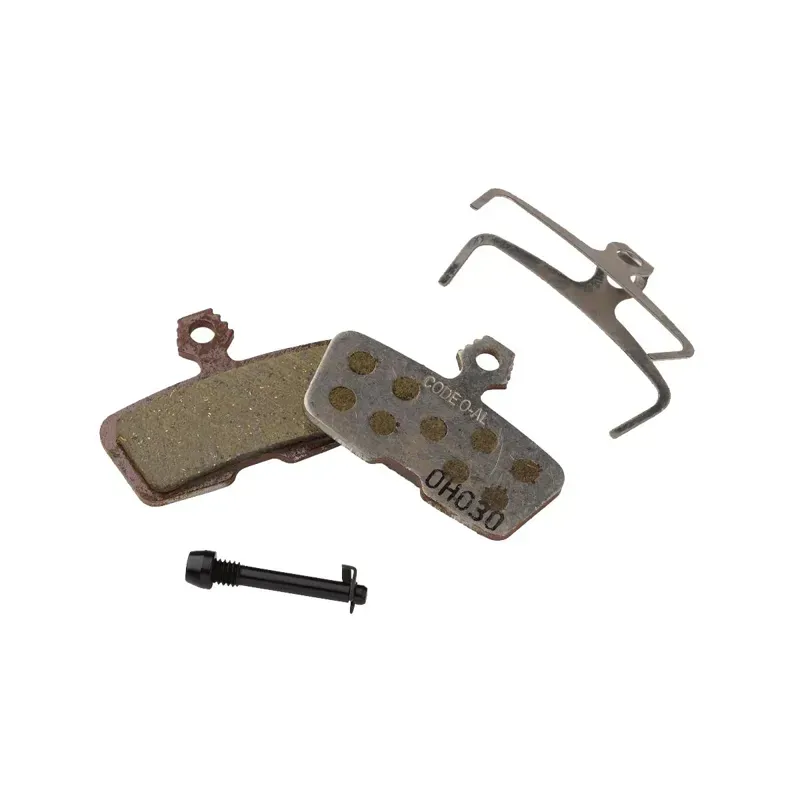 Avid Code 2011+ Organic Aluminium Disc Brake Pads w/Guide in Silver
