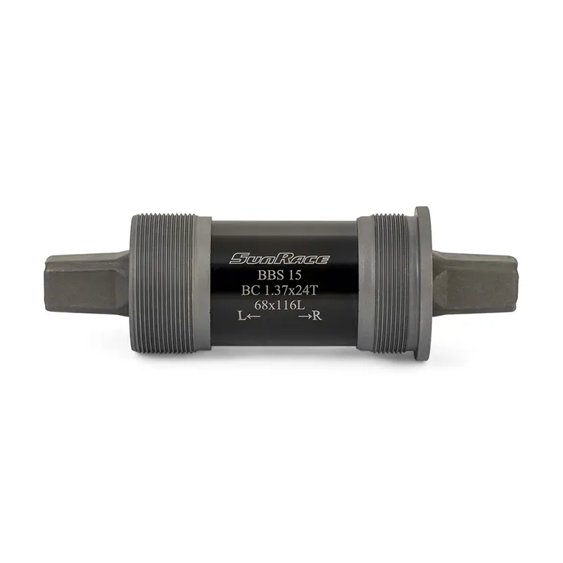 Sunrace BBS15 MTB Bottom Bracket in Black/Silver-2