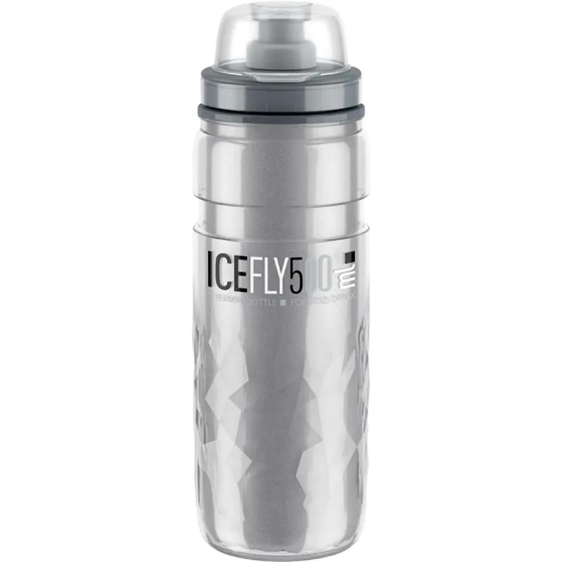 Elite IceFly 650ml Water Bottle In Silver