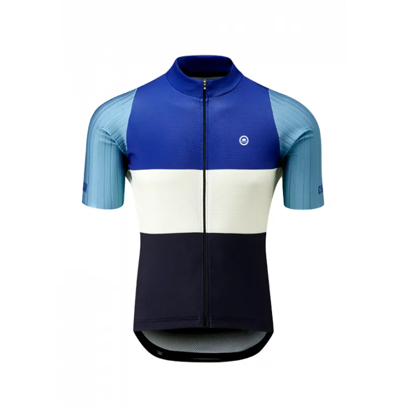Chapeau! Mens Club Jersey PRO Colour Block Deep Ocean