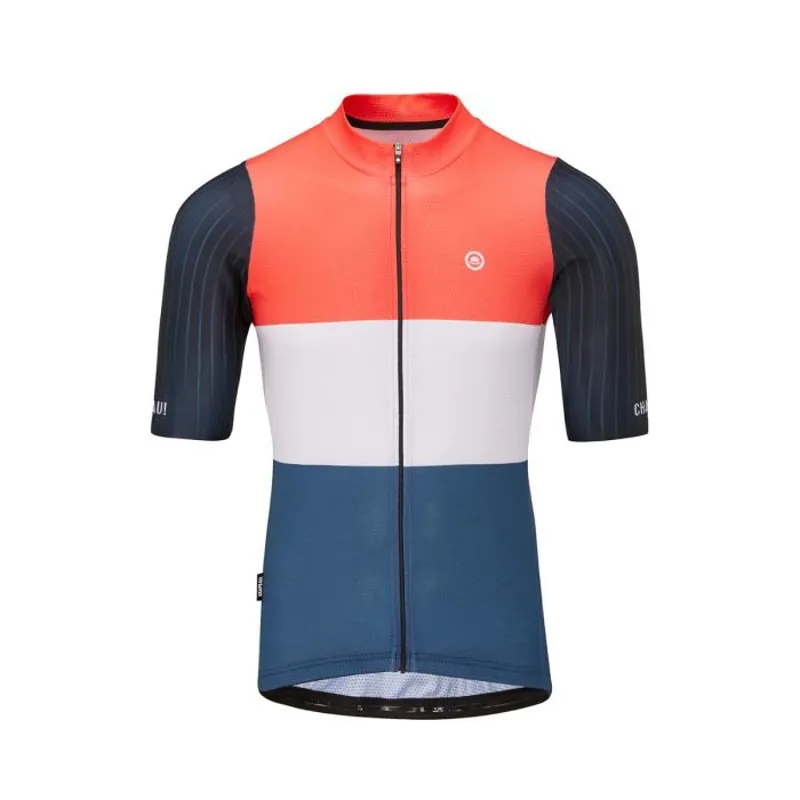Chapeau Club Jersey Pro - Midnight / Hot Coral