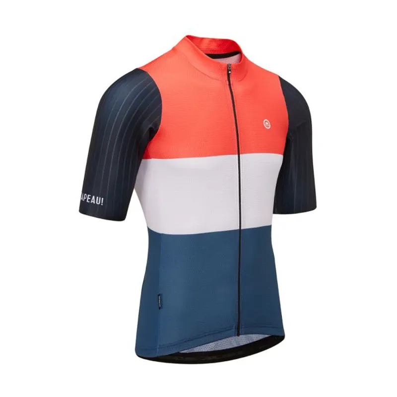 Chapeau Club Jersey Pro - Midnight / Hot Coral-1