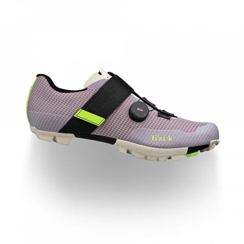Fizik Vento Ferox Black MTB Shoes in Lilac