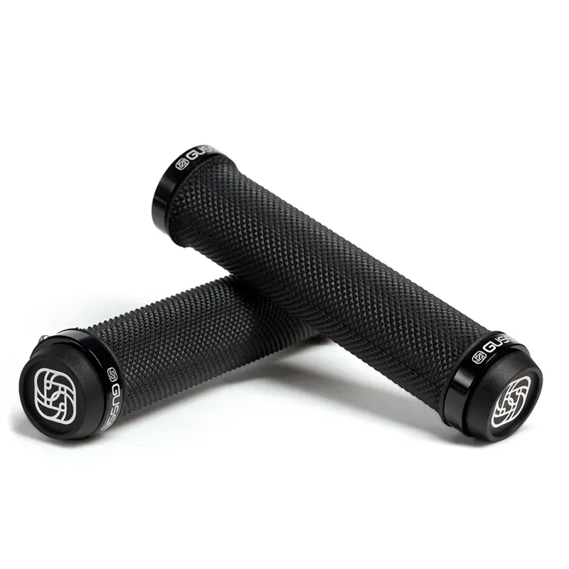 Gusset Double File 135mm Lock-On Firm Grips in Black