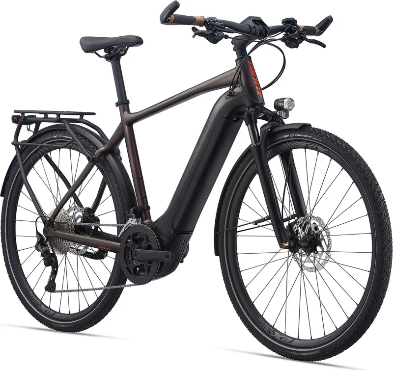2021 Giant Explore E+ 1 Pro Electric Bike in Purple-1