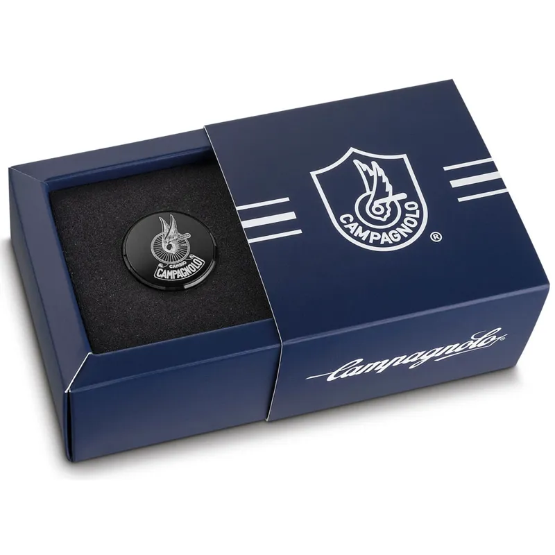 Campagnolo Winged Wheel Top Cap Black-2