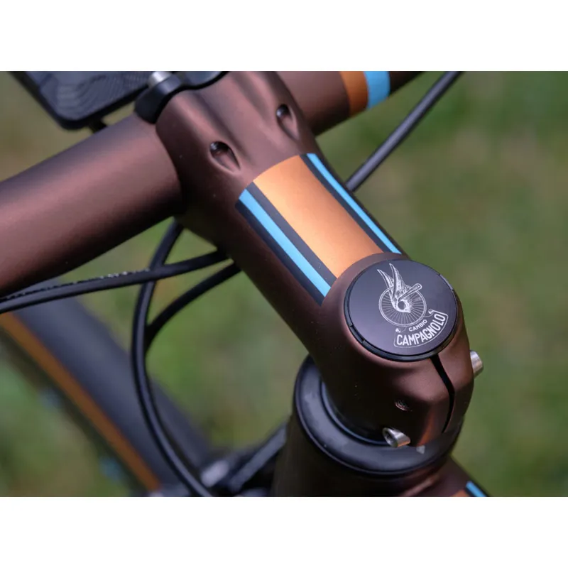 Campagnolo Winged Wheel Top Cap Black-3