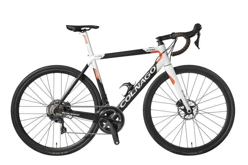 Colnago E64 Disc Complete Road Ebike Ultegra DI2 Blk Wht Org-1