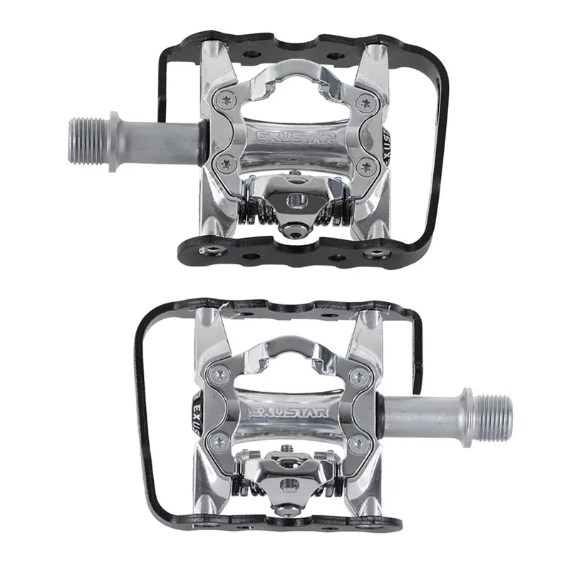 Exustar E-PM86 Triple-Interface SPD Aluminium Pedals