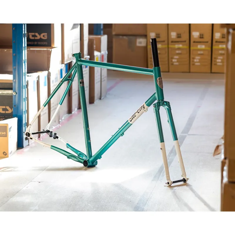 All-City Space Horse Disc Frameset Blue Blue-5