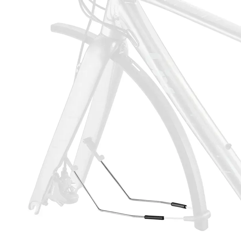 Giant SpeedShield RGX 38 Fender Part Kit in Black/Silver