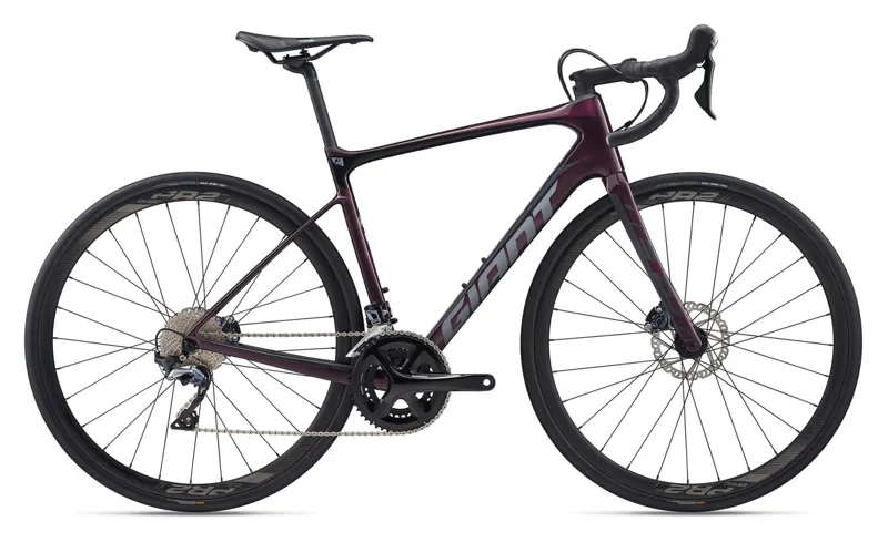 2020 Giant Defy Advanced 1 Carbon Road Bike in Purple