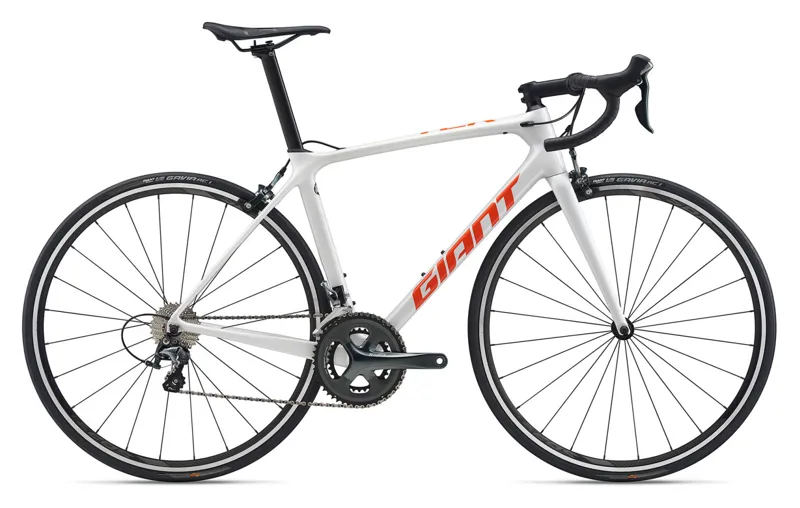 2020 Giant TCR Advanced 3 Carbon Road Bike in White