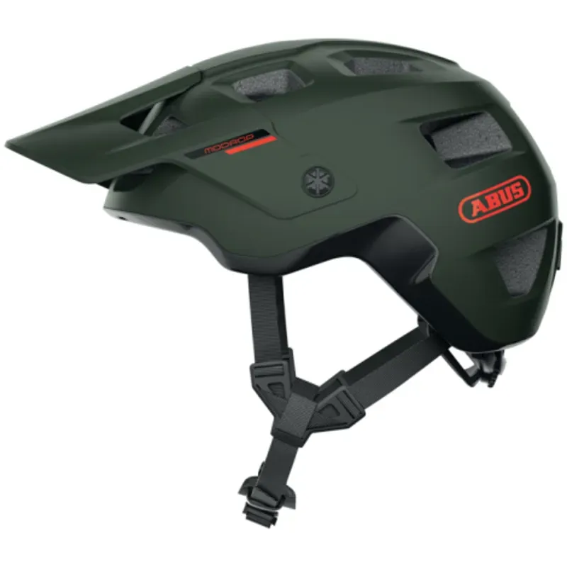 Abus Modrop Mountain Bike Helmet in Green