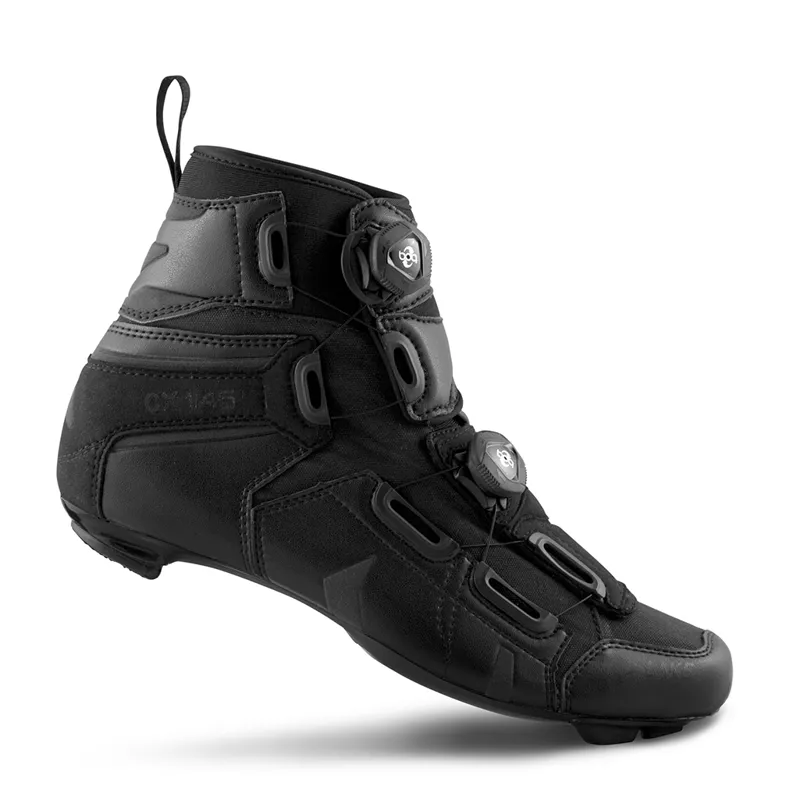 Lake CX145 Road Boot Wide Fit in Black