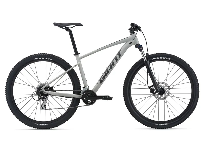 2021 Giant Talon 29 2 Disc Mountain Bike in Grey 