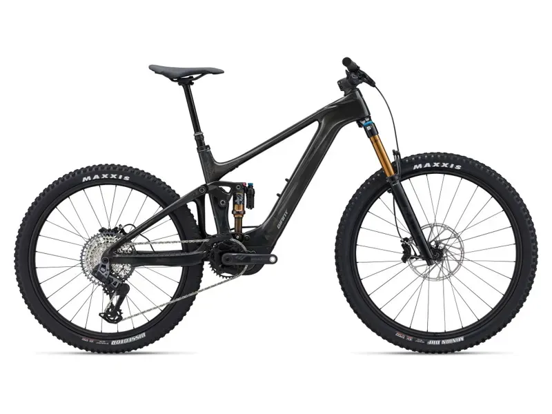 Giant Trance X Advanced E+ Elite 1 E-Mountain Bike In Gloss Raw Carbon