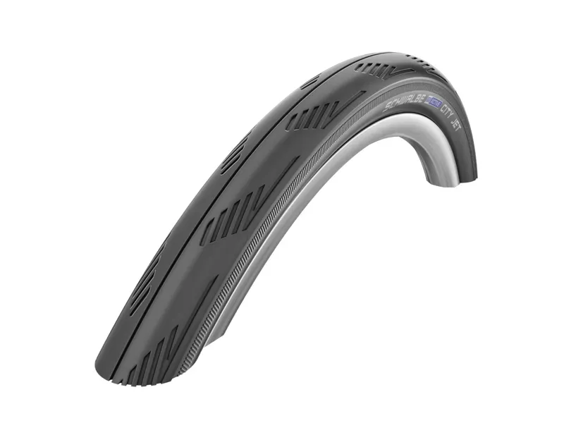 Schwalbe City Jet Kevlar Guard Act. Line 26x1.50-inch W. Tyre in Black