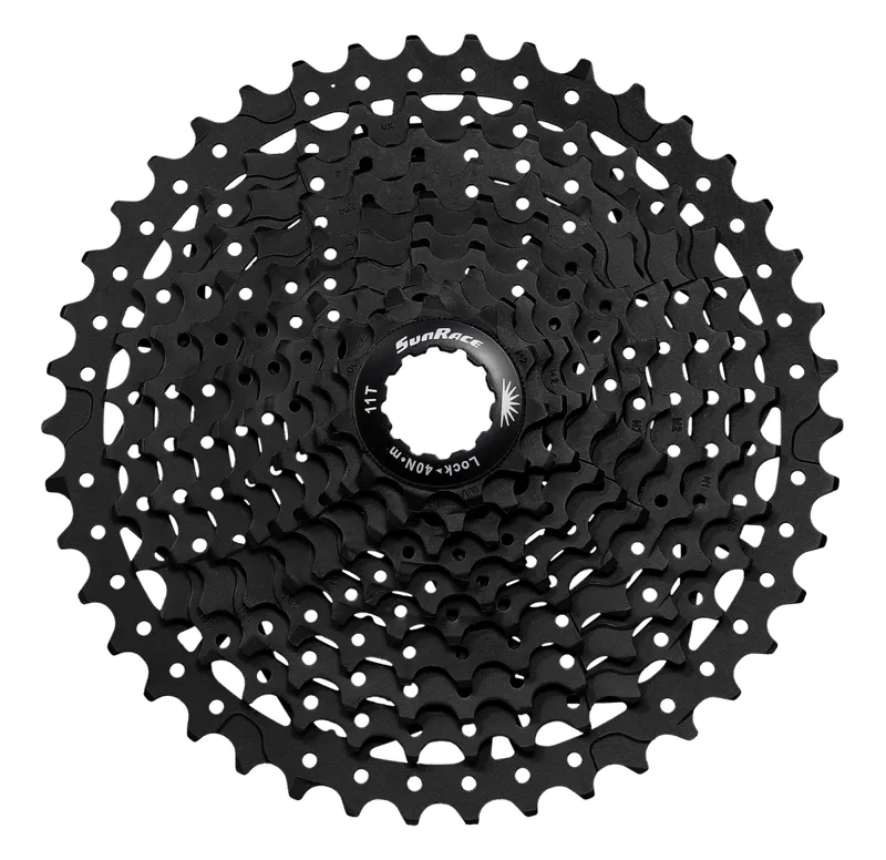 SunRace CSMS3 - MTB 11-42T Cassette BLACK 10 speed 11/42t