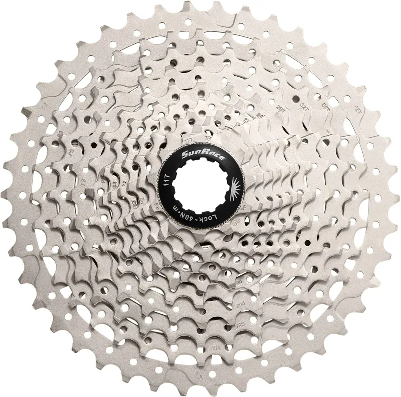 SunRace CSMS8 - MTB 11-46T Metallic Cassette 11 speed 11/46t