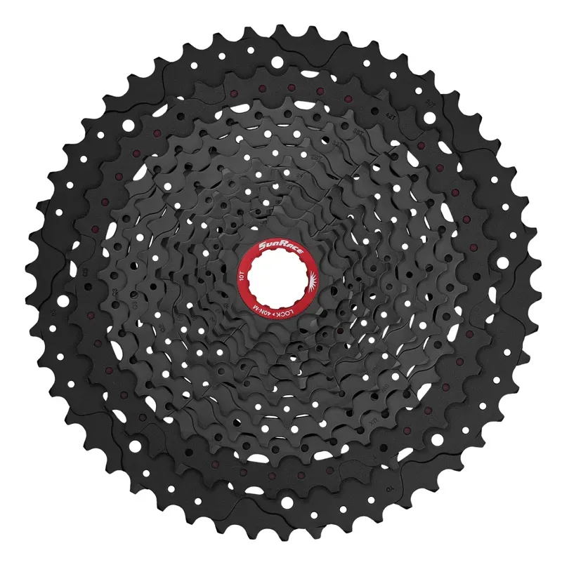 Sunrace and Sturmey Archer 10-50t 12 Speed MTB XD-Driver Cassette in Black