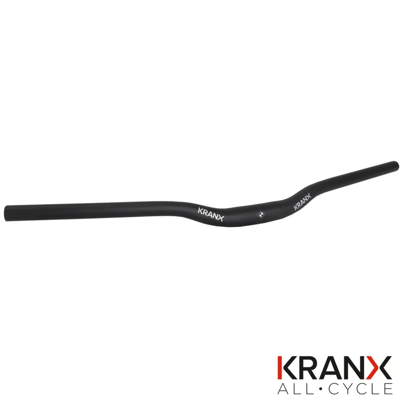 KranX Alloy Riser 720mm 31.8mm MTB Handlebars in Black