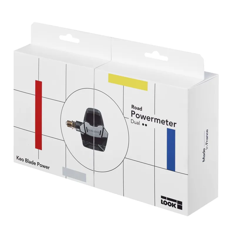 Look Keo Blade Carbon Power Dual Sided Powermeter Pedals Black