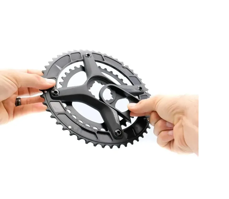 Praxis - CR - LT2 XRING/SPIDER KIT 10/11/ 12sp Black 50/34-1