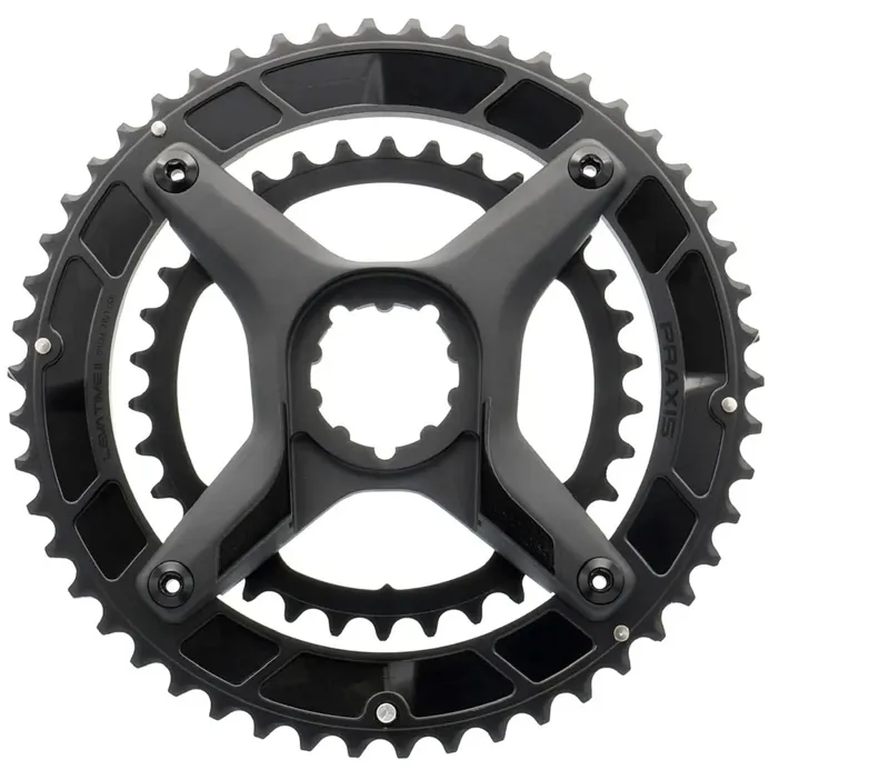 Praxis - CR - LT2 XRING/SPIDER KIT 10/11/ 12sp Black 50/34