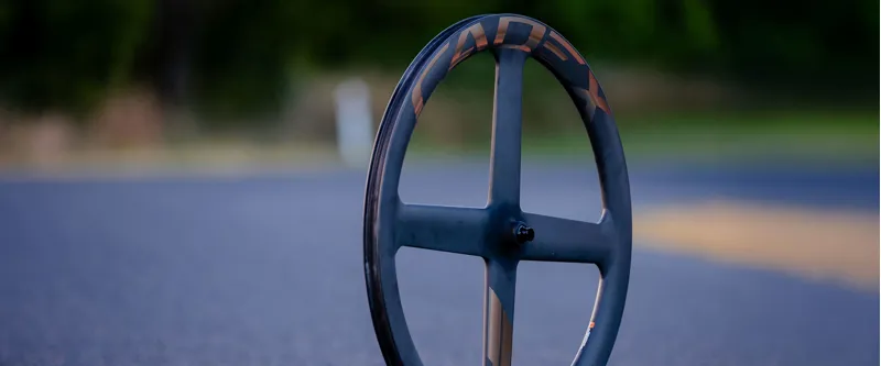 Cadex 4 Spoke 1k Carbon Disc Brake Front Wheel-4