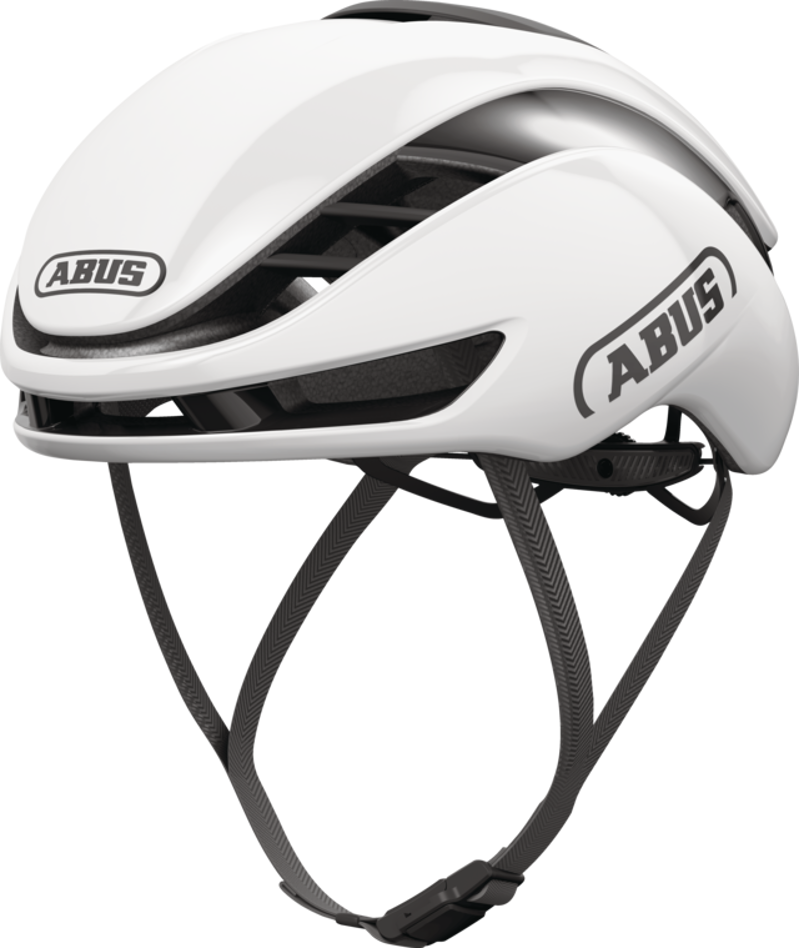 ABUS GameChanger 2.0 MIPS Road Aero Elite Helmet In Shiny Made In Italy WHITE 5-4