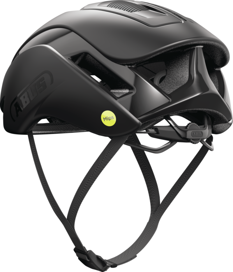 ABUS GameChanger 2.0 MIPS Road Aero Elite Helmet In Velvet Made In Italy BLACK -5