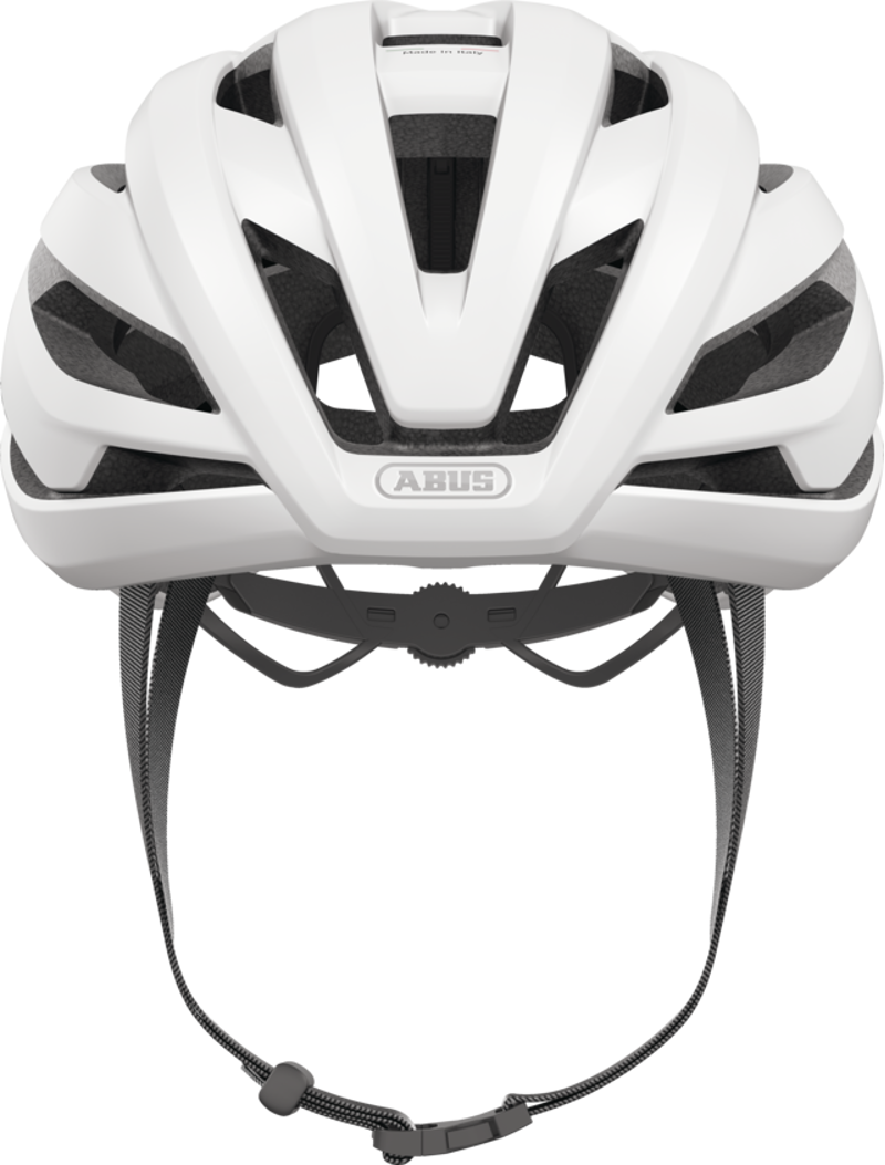 ABUS Stormchaser ACE Road Helmet in Polar White-2