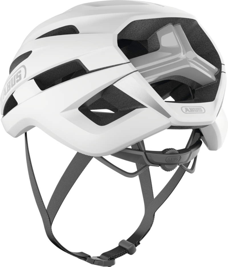 ABUS Stormchaser ACE Road Helmet in Polar White-4
