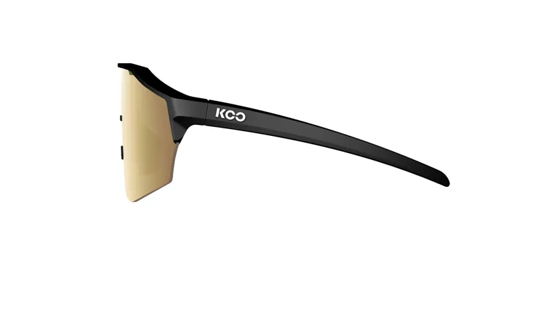 Koo Alibi Strade Bianche Matt Black Frame Sunrise Mirror Lenses-1